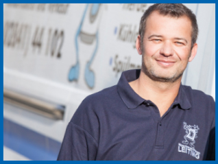 Martin Korytowski vom LEITING Service-Team