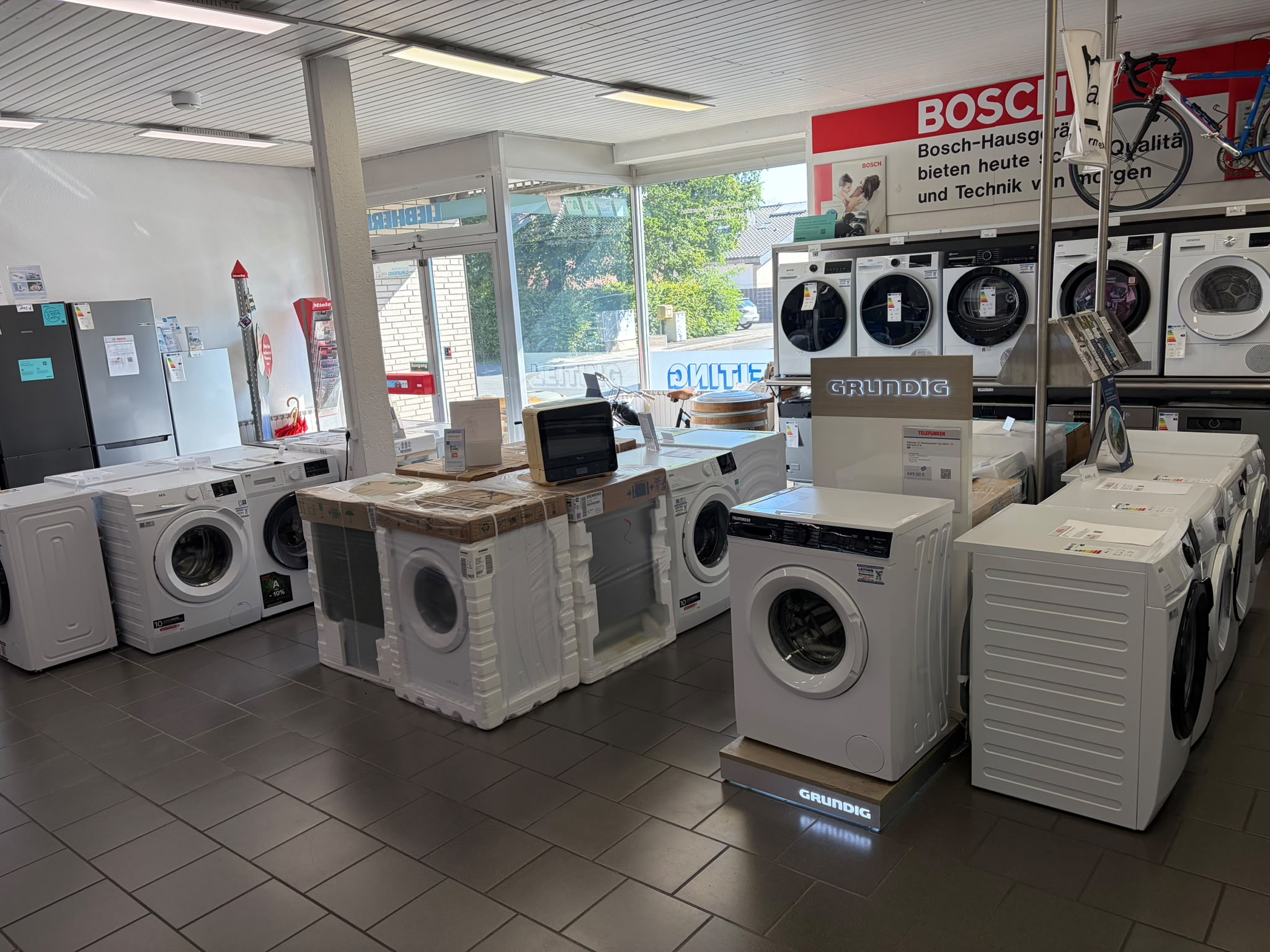Hausgeräte-Ausstellung von LEITING in Moers-Schwafheim